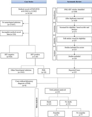 Sequelae and mortality in patients with HIV/AIDS and Progressive Multifocal Leukoencephalopathy: Systematic review and case series in the Brazilian Amazon